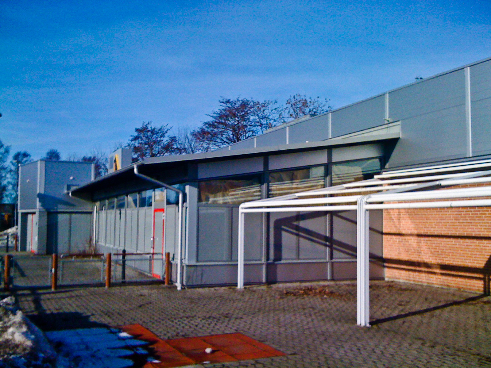 Den lukkede McDonalds i Rønne 2010