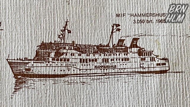 M/F Hammershus 1965-1993 - Dampskibsselskabet paa Bornholm af 1866