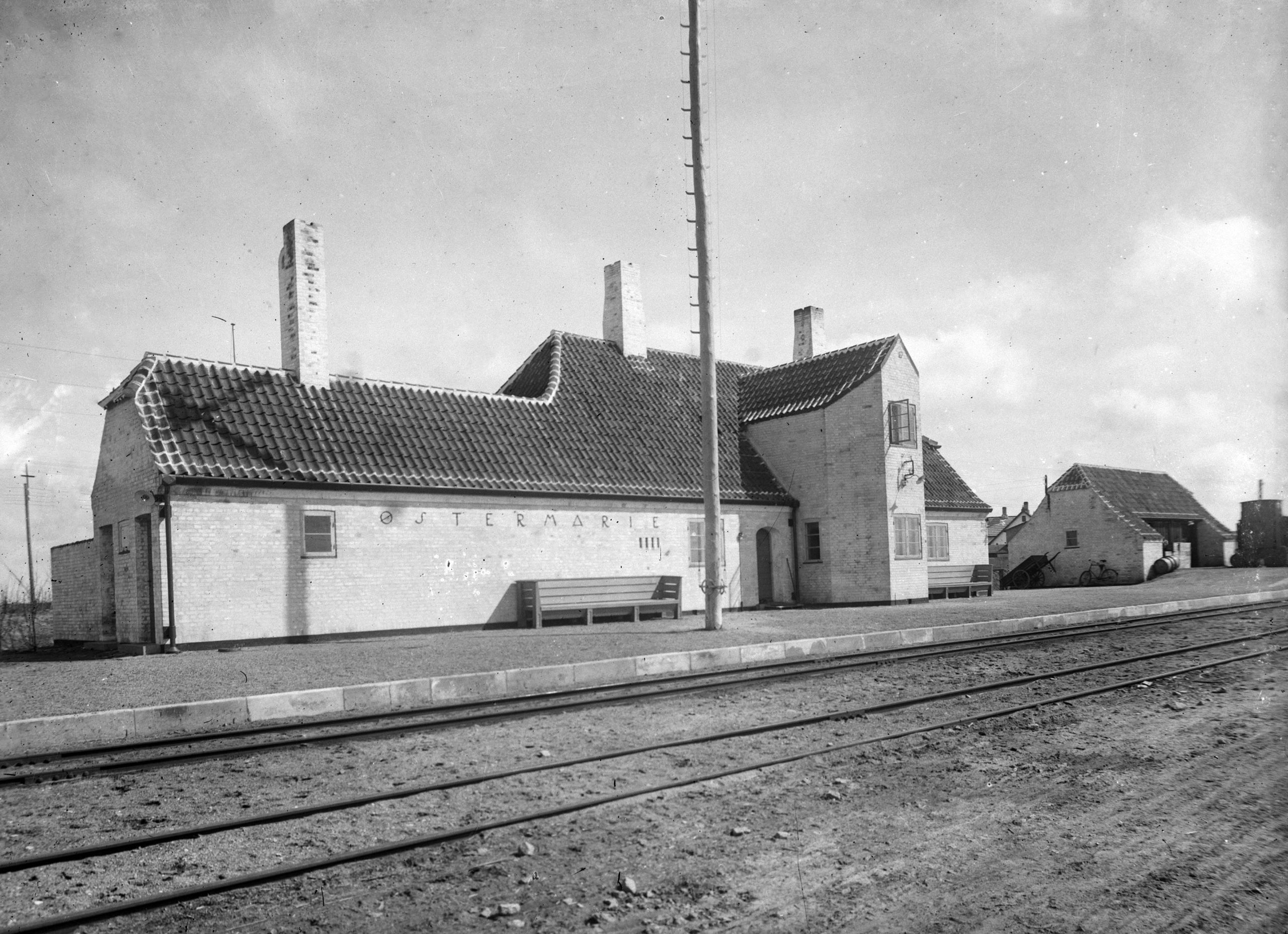 Østermarie Station - De Bornholmske Jernbaner