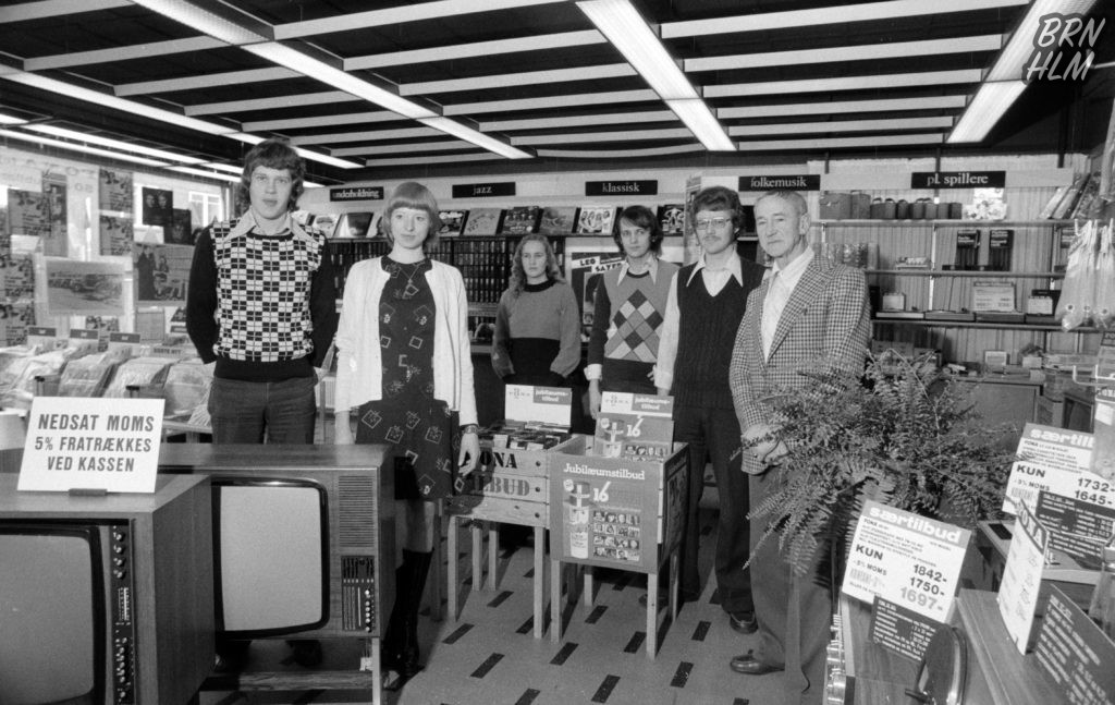 FONA Radios udstilling i Store Torvegade - 1976