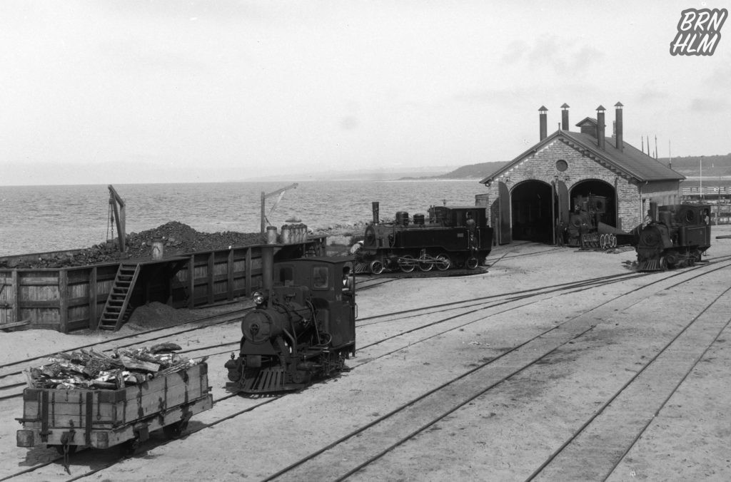 DBJ's Remise ved Rønne H Station