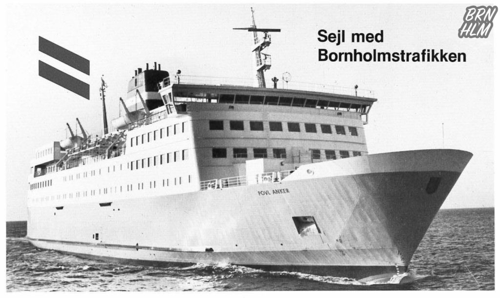 Bornholmstrafikken - Povl Anker - Reklame 1984