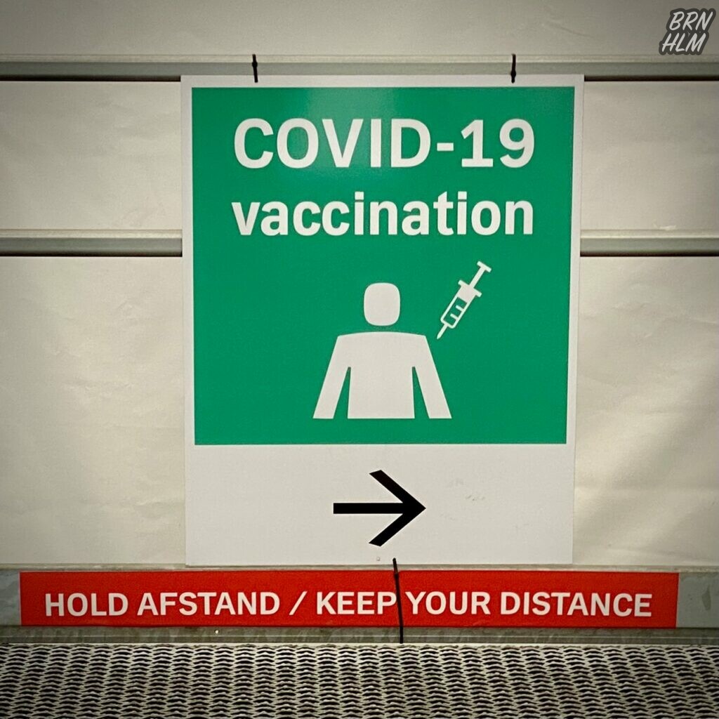 COVID-19 vaccinations centret i Rønne - 2021