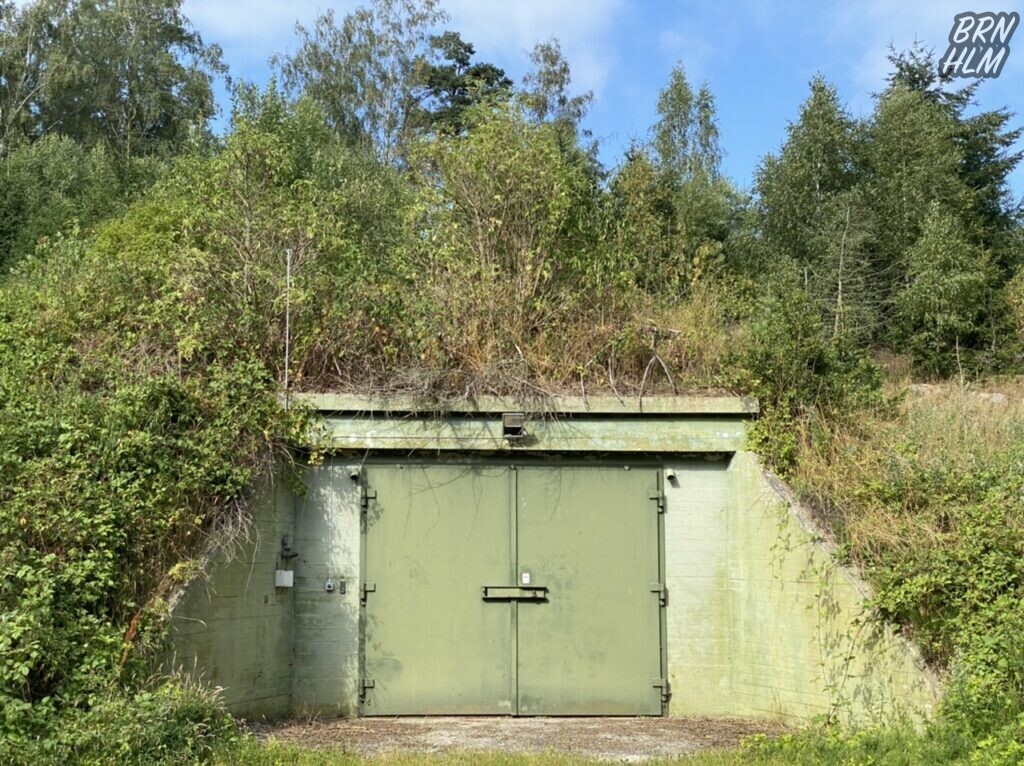 Militært køretøjsdepot i Vestermarie Plantage - 2021