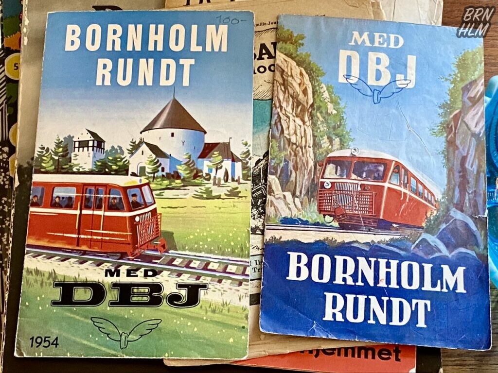 Bornholm Rundt med DBJ - De Bornholmske Jernbaner 1954